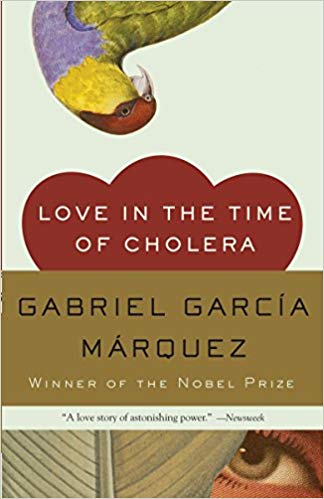 Love in the Time of Cholera book cover